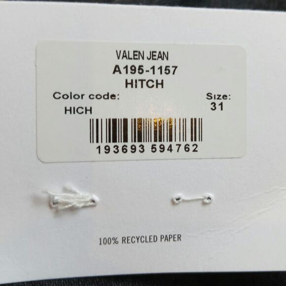 NWT‎ Agolde Valen Vintage Straight leg jeans size 31 - Picture 9 of 13